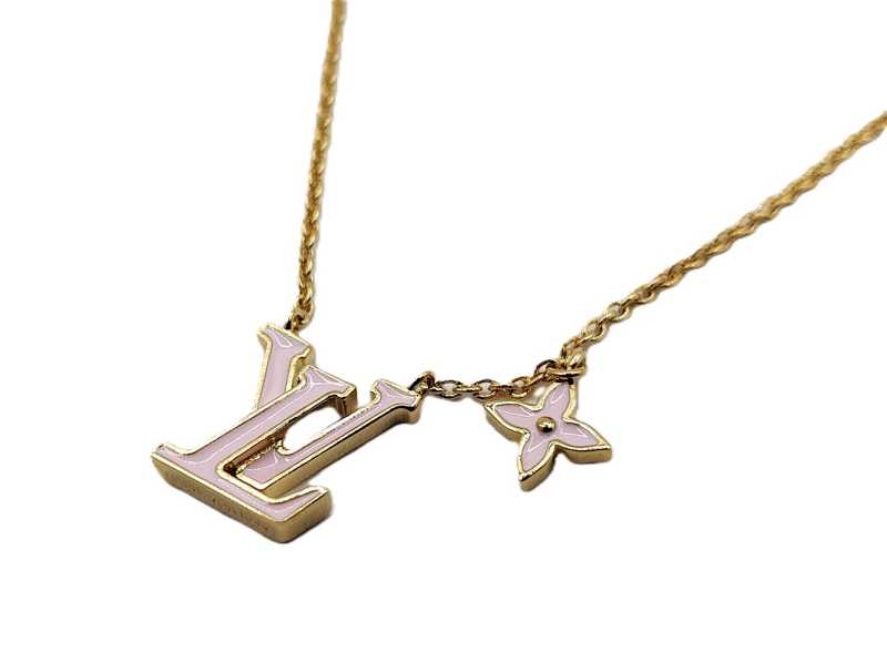 ルイヴィトン買取 LV アイコニック エナメル ネックレス M01215